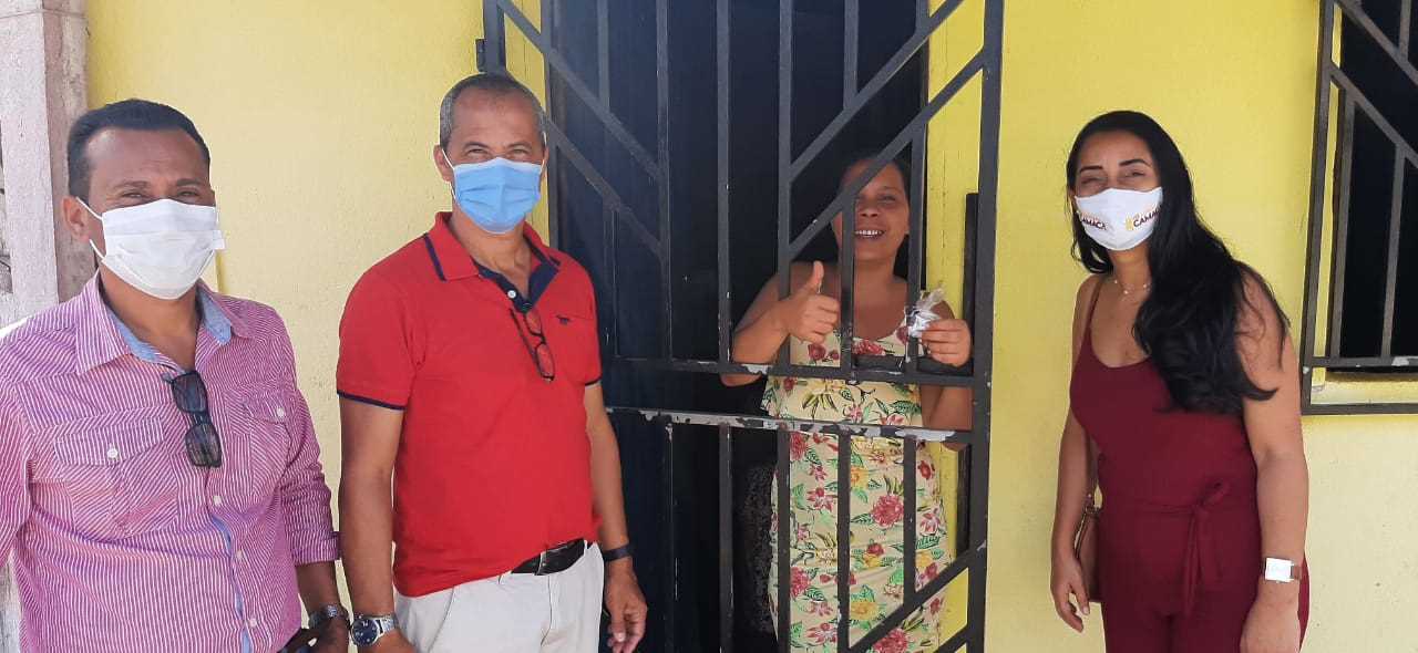 Camacã: Mães de Jacareci recebem lembranças do prefeito Paulo do Gás e do vice-prefeito Rai
